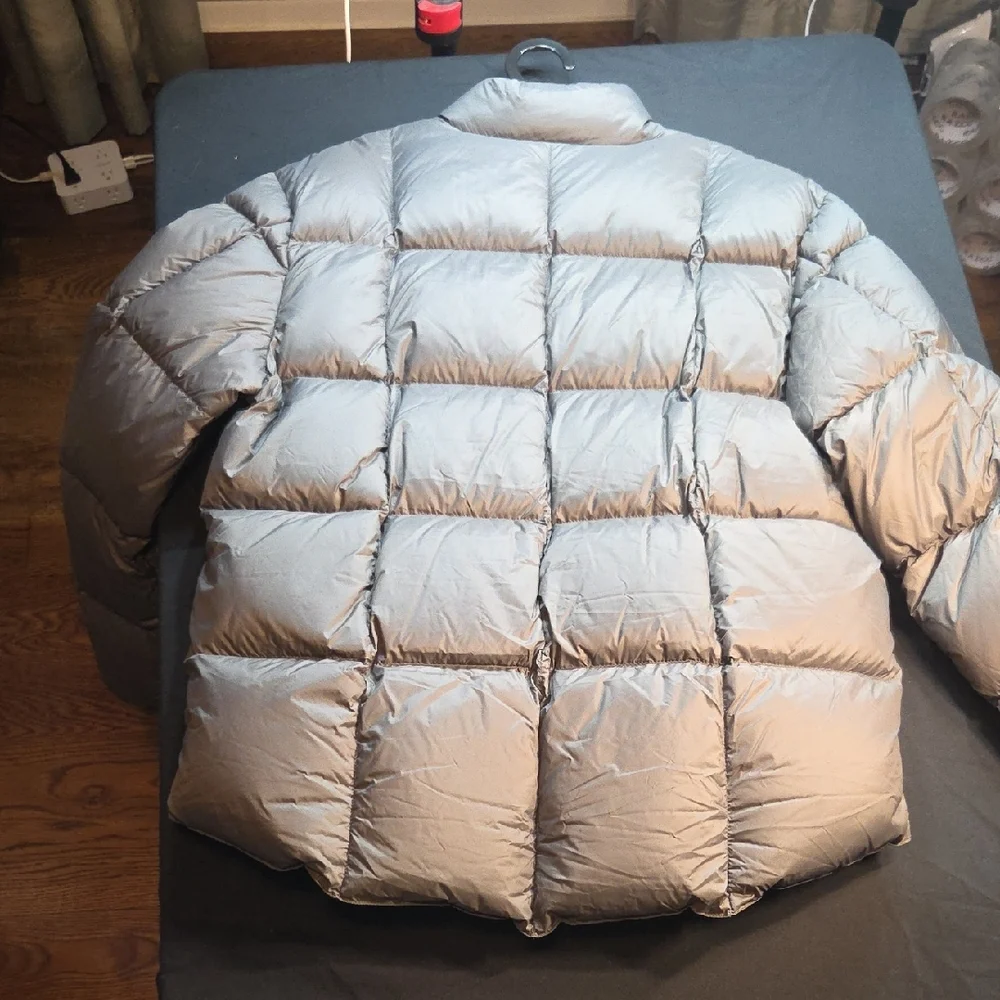 Mens Harley-Davidson Gray Puffer Jacket Size L - Picture 6 of 6